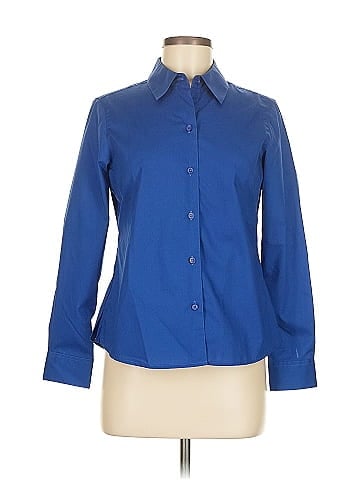 Foxcroft Long Sleeve Button-Down Shirt (view 1)