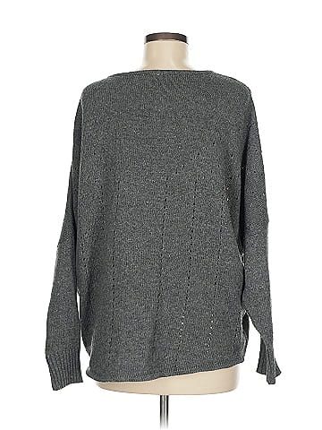 Hem & Thread Pullover Sweater (view 2)