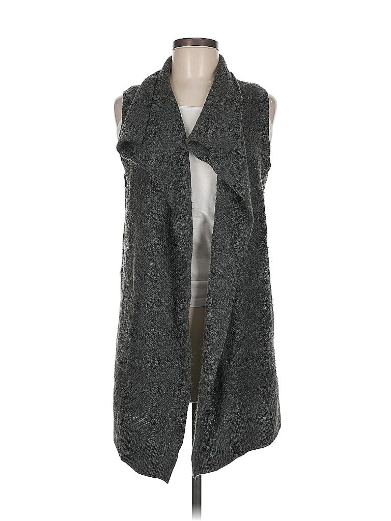 Pre-owned Gap Outlet Cardigan Sweater In Gray