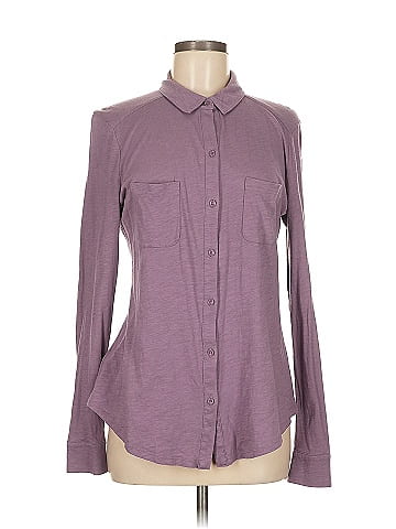 Ann Taylor LOFT Outlet Long Sleeve Button-Down Shirt (view 1)