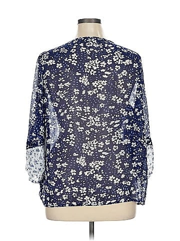 Daisy Fuentes 3/4 Sleeve Blouse (view 2)
