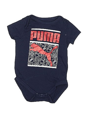Puma Short Sleeve Onesie (view 1)
