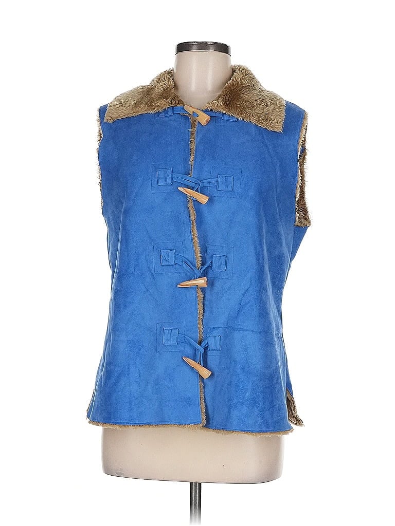 Pre-owned Marisa Christina Vest In Blue