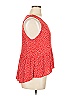 T by Talbots 100% Rayon Red Sleeveless Blouse Size XL - photo 4