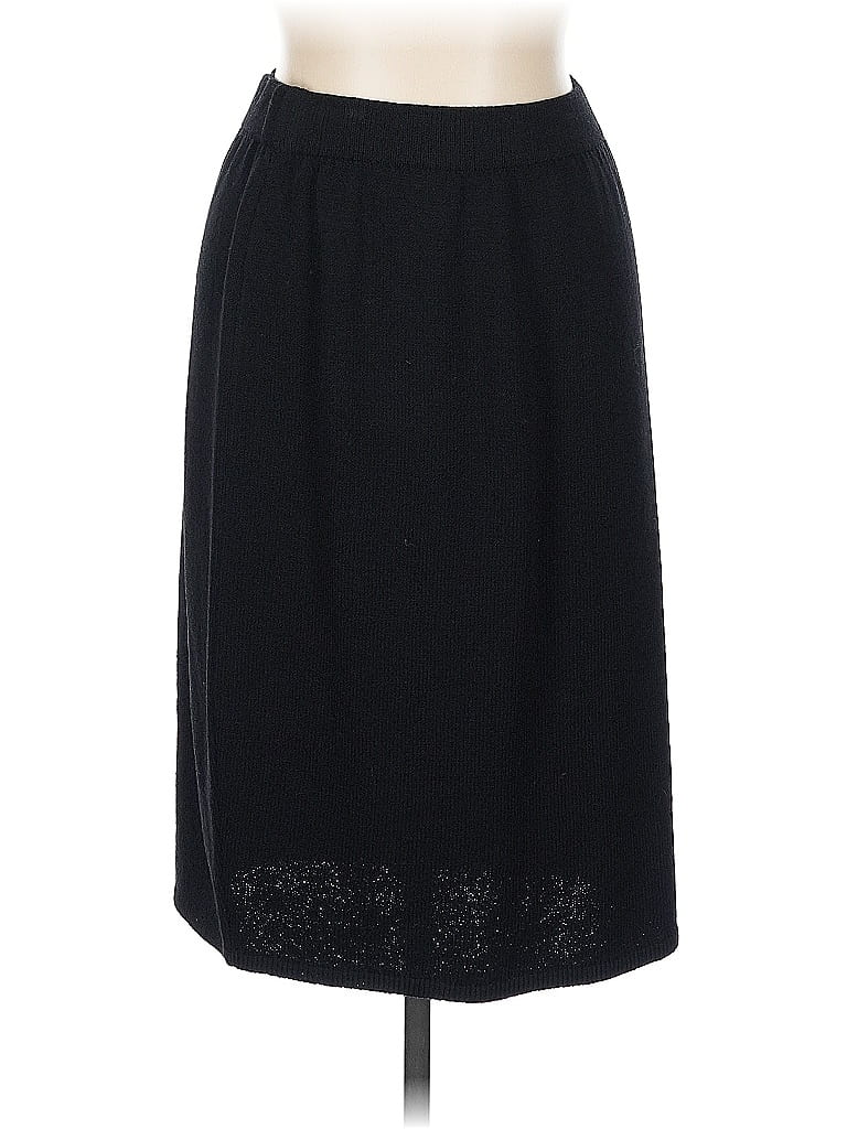 Pre-owned St. John Collection By Marie Gray Formal Skirt In Black
