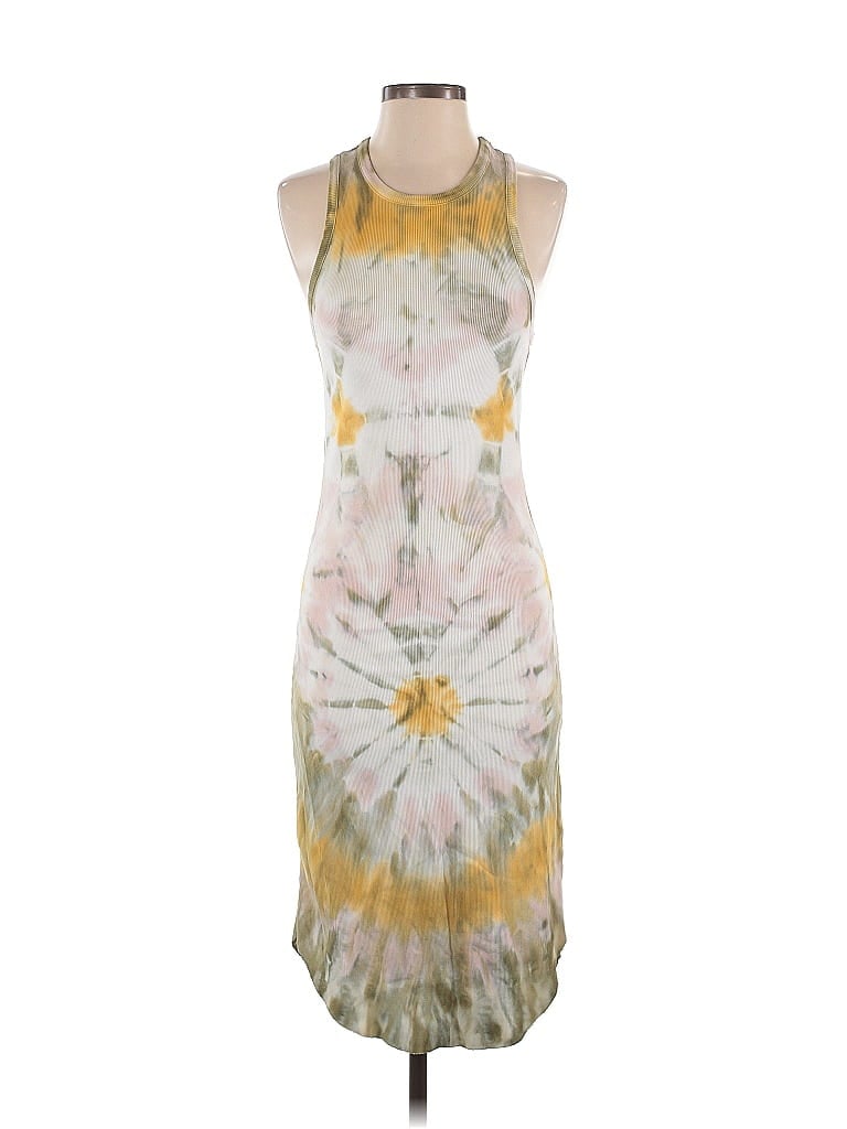Young Fabulous & Broke Tie-dye Ivory Cocktail Dress Size S - photo 1