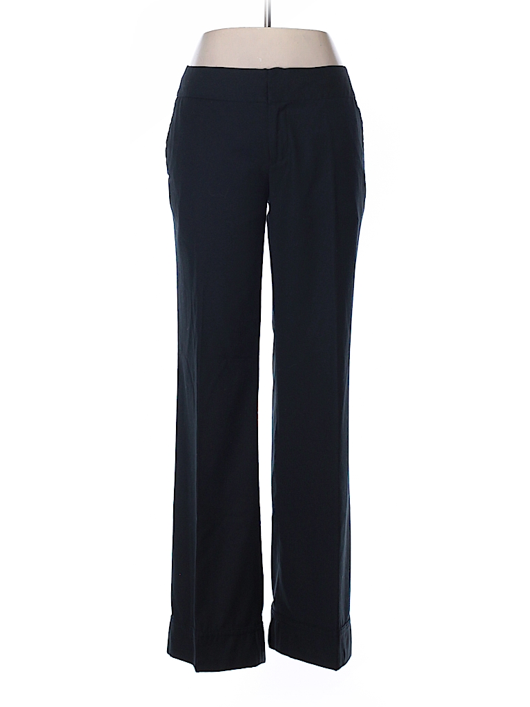 Merona Solid Black Dress Pants Size 10 - 80% off | thredUP