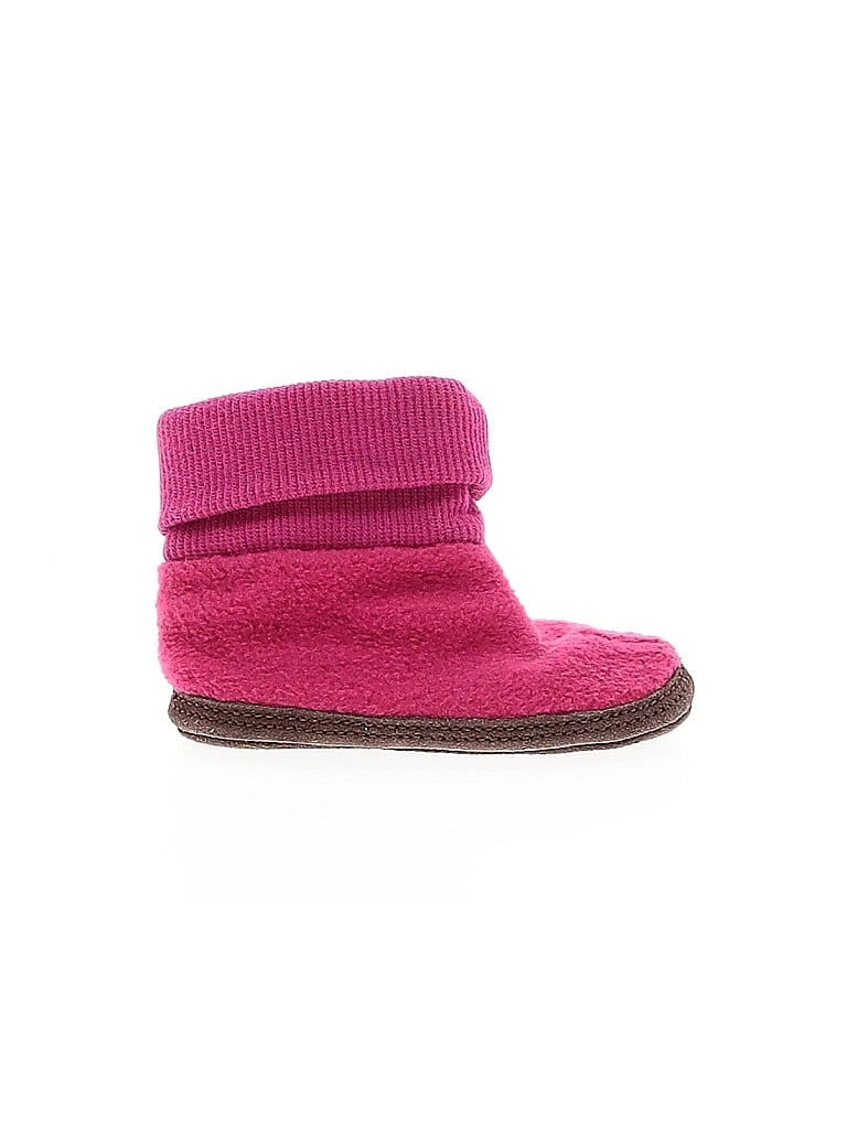 Baby Gap Pink Booties Size 4 - photo 1