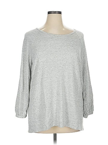 Ann Taylor LOFT Outlet 3/4 Sleeve T-Shirt (view 1)