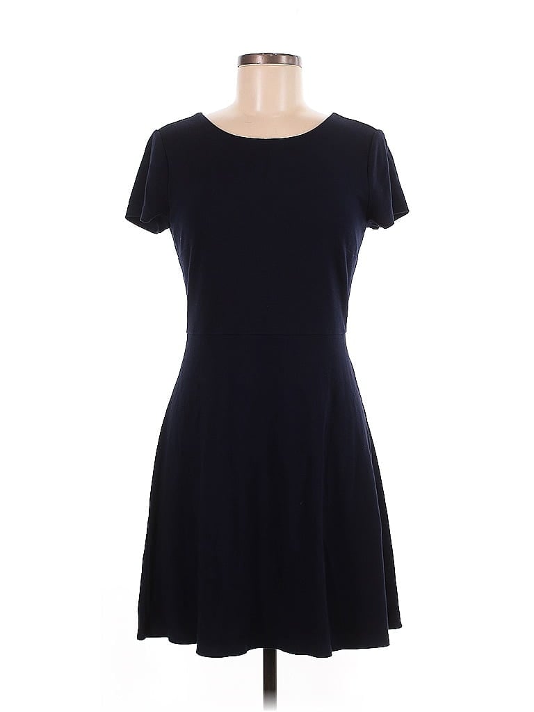 Pre-owned Ann Taylor Loft Casual Dress In Black