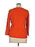 Anne Klein Sport Orange 3/4 Sleeve T-Shirt Size XL - photo 2