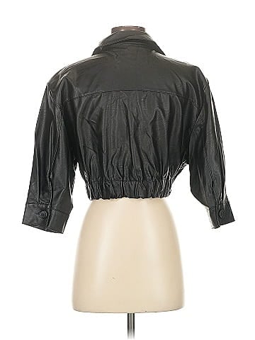 Venti6 Faux Leather Jacket (view 2)
