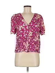 Sézane Short Sleeve Blouse