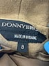 Donnybrook 100% Polyester Tan Coat Size 8 - photo 6