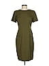 Donna Morgan Solid Green Casual Dress Size 4 - photo 1