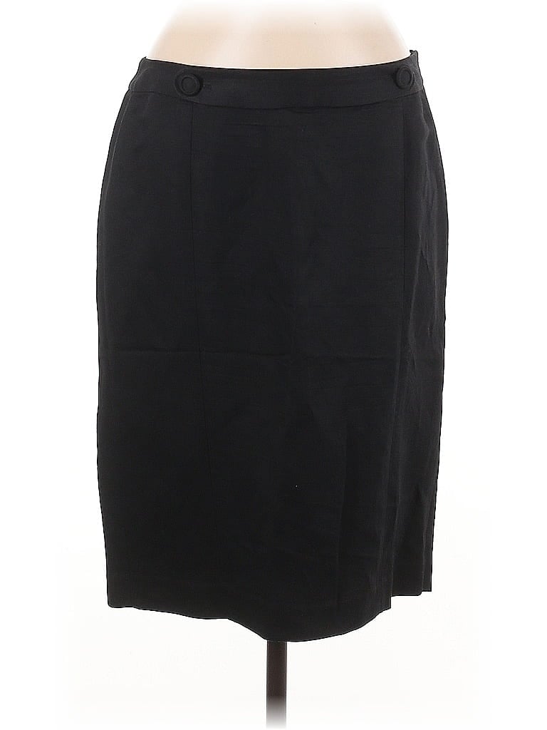 Pre-owned Ann Taylor Loft Formal Skirt In Black
