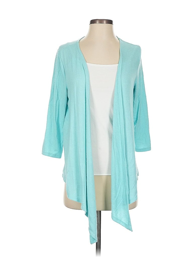 Click to view more detailed imagery on our partner's website Pre-owned Chico's Cardigan Sweater In Blue