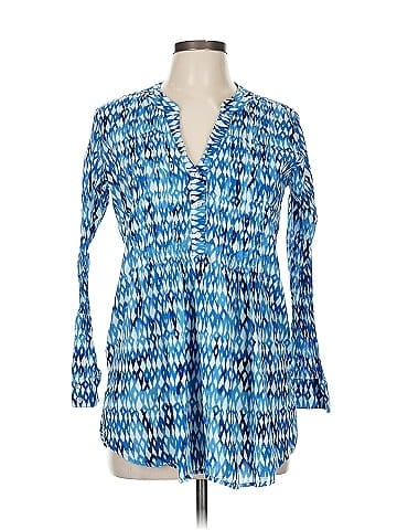 Rock Flower Paper Long Sleeve Blouse (view 1)