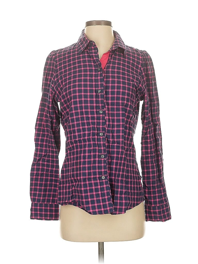 Pre-owned Banana Republic Long Sleeve Button Down Shirt In Pink