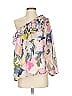 French Connection 100% Polyester Pink 3/4 Sleeve Blouse Size 4 - photo 1