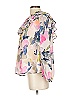 French Connection 100% Polyester Pink 3/4 Sleeve Blouse Size 4 - photo 5