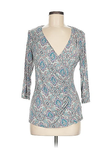 Dana Buchman 3/4 Sleeve Top (view 1)