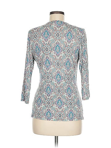 Dana Buchman 3/4 Sleeve Top (view 2)