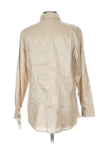 TanJay 3/4 Sleeve Button-Down Shirt (view 2)