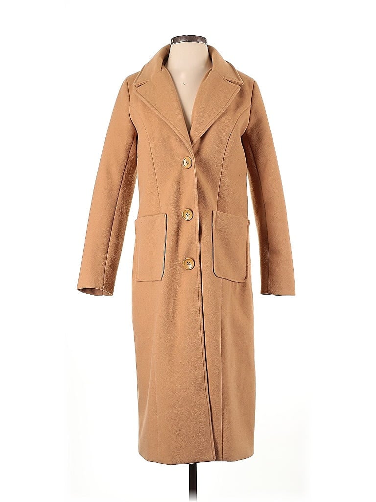 Chouyatou Tan Coat Size S - photo 1