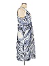 Ann Taylor 100% Polyester Tie-dye Gray Cocktail Dress Size 12 - photo 4