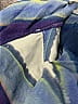 Chaser Stripes Blue 3/4 Sleeve Button-Down Shirt Size S - photo 9