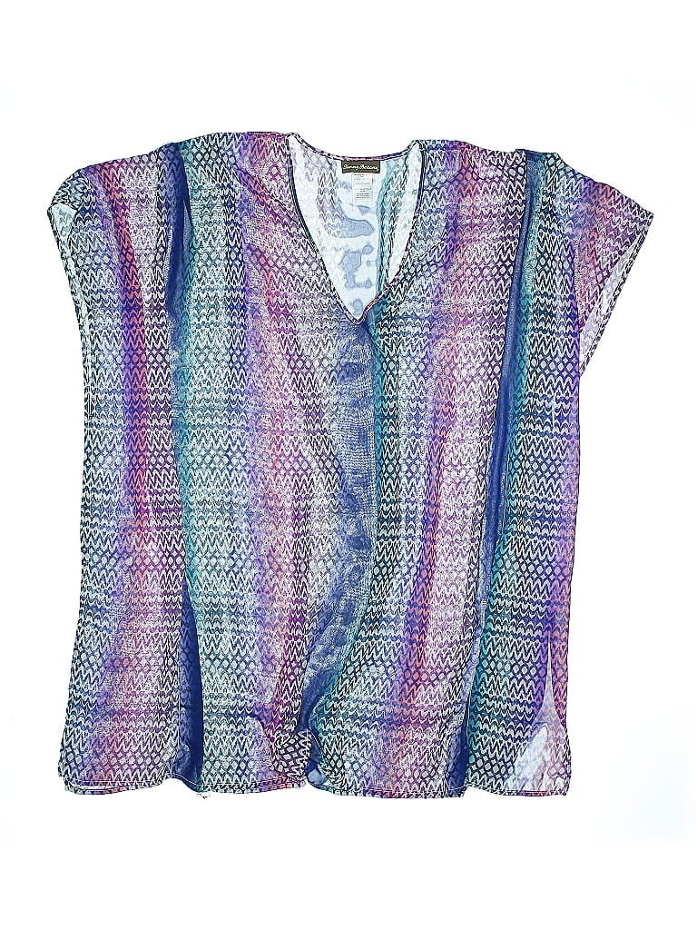 Pre-owned Tommy Bahama Swimsuit Cover Up In Purple