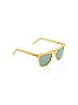 Komono Solid Color Block Gold Tan Sunglasses One size - photo 1