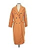 Unbranded 100% Polyester Orange Coat Size S - photo 1