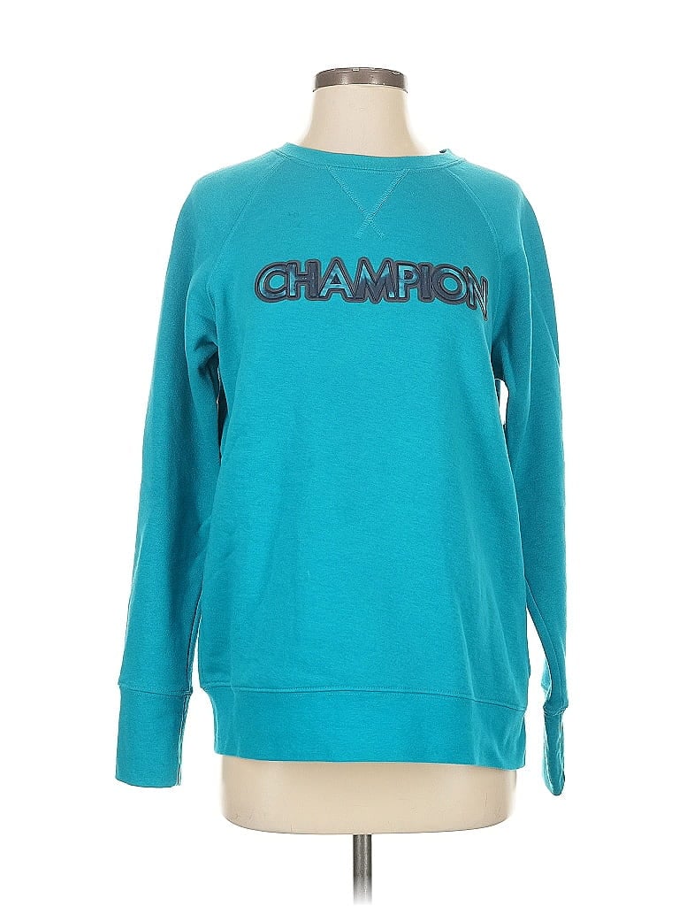Click to view more detailed imagery on our partner's website Pre-owned Champion Sweatshirt In Blue