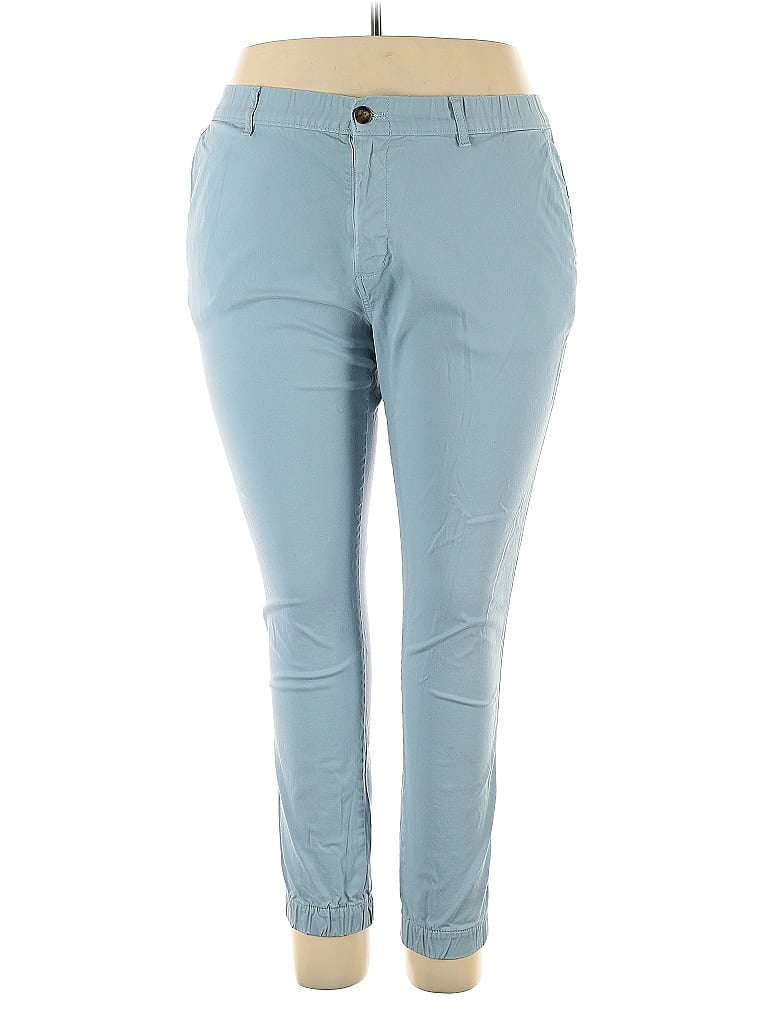 Pre-owned Assorted Brands Casual Pants In Blue