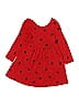 Baby Gap 100% Cotton Hearts Red Dress Size 3 - photo 1