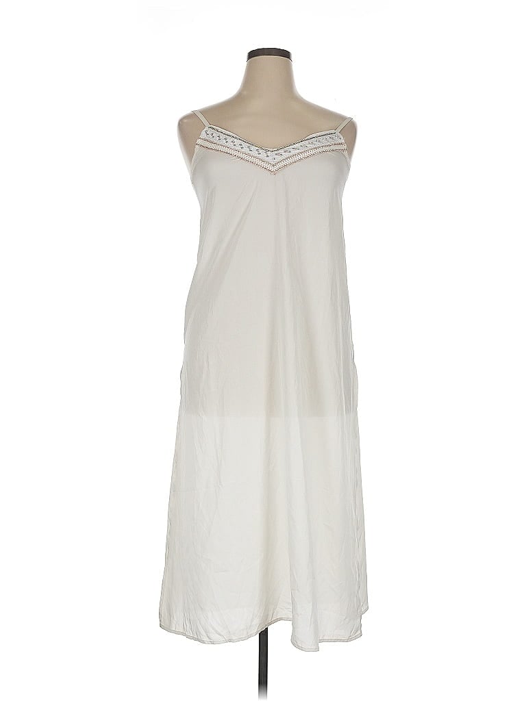 Pre-owned River Island Swimsuit Cover Up In White