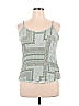 Peach Love 100% Rayon Green Sleeveless Top Size XL - photo 1