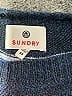 Sundry Chevron-herringbone Blue Pullover Sweater Size XS - photo 7