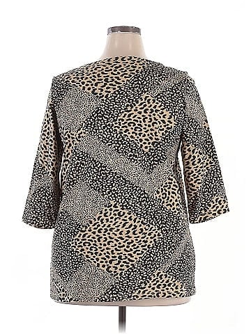 Jessica London 3/4 Sleeve Blouse (view 2)