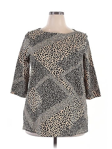 Jessica London 3/4 Sleeve Blouse (view 1)