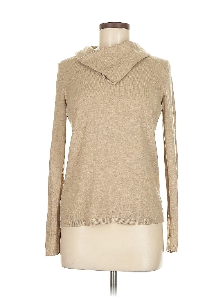 Pre-owned Ann Taylor Loft Turtleneck Sweater In Brown