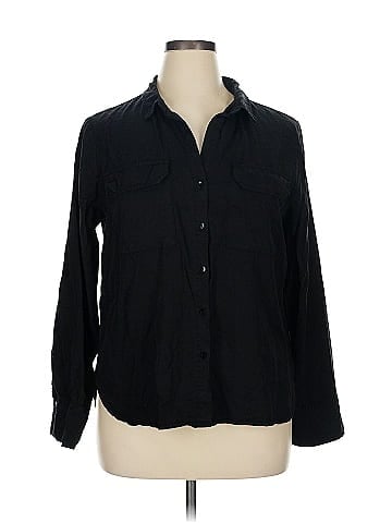 Velvet Heart Long Sleeve Button-Down Shirt (view 1)