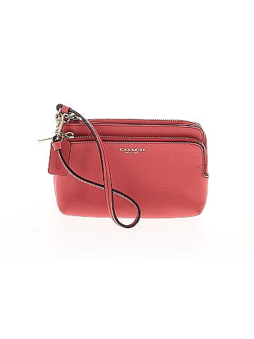 Coach Factory Leather Wristlet (view 1)