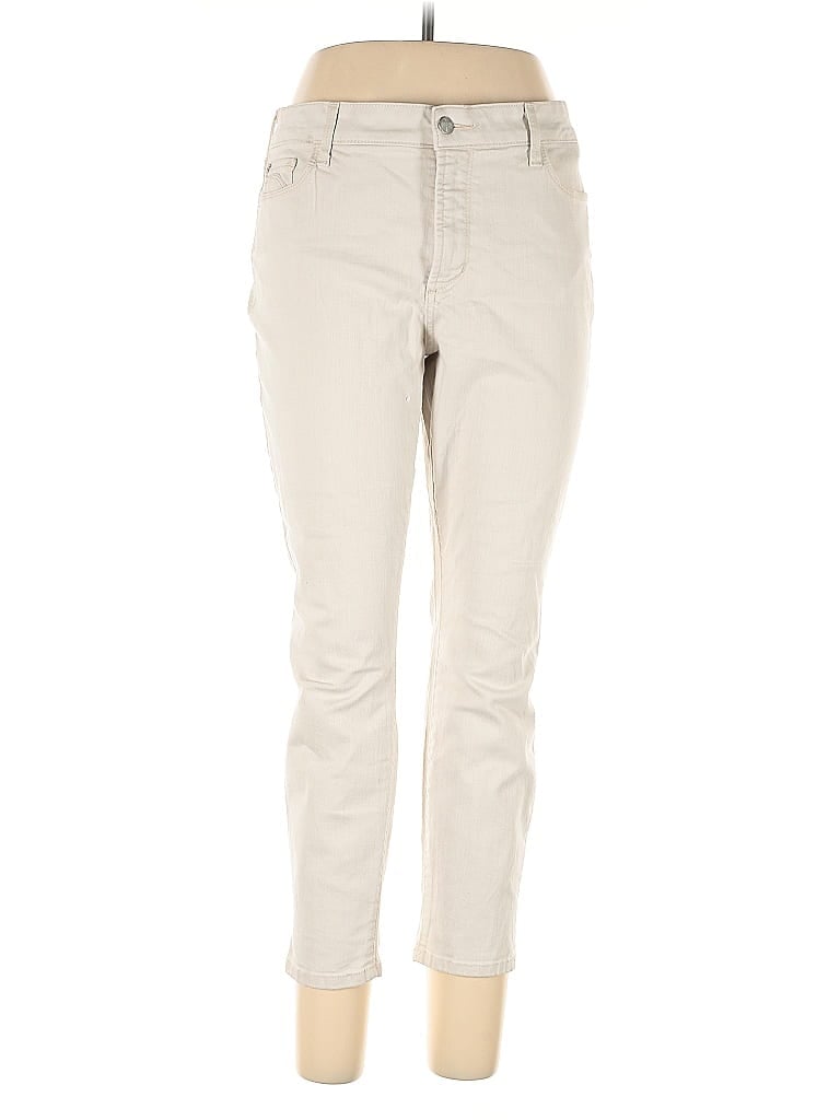 Pre-owned Nydj Jeans In White