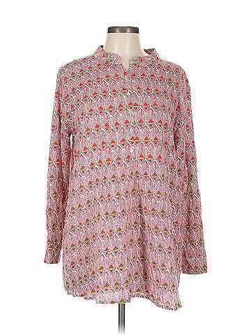 Rock Flower Paper Long Sleeve Blouse (view 1)