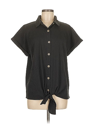 Belle By Kim Gravel Short Sleeve Blouse (view 1)