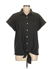 Belle By Kim Gravel Short Sleeve Blouse