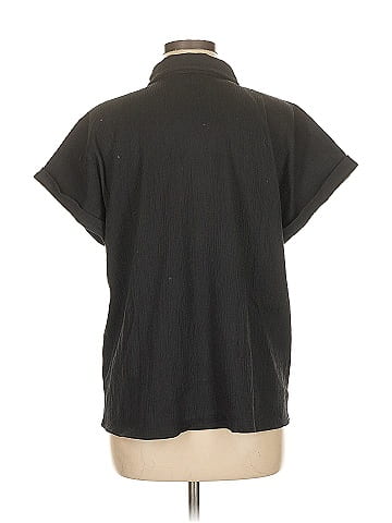 Belle By Kim Gravel Short Sleeve Blouse (view 2)